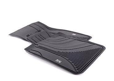 step rf3: Родные Резиновые Полики Для салона BMW, цвет - Черный, Новый — 1