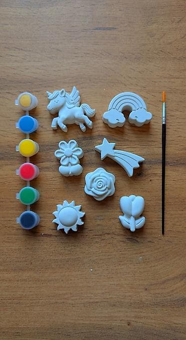 садовые фигурки для раскраски: Наборы для росписи гипсовых фигурок - Арттерапия для взрослых и детей — 10