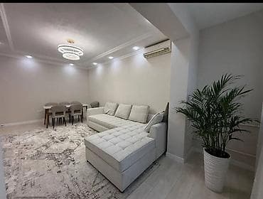 3 бөлмө, 86 м², 105-серия, 8 кабат, Дизайнердик ремонт