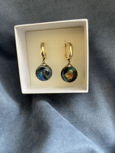 самые красивые свадебные платья в мире: Серьги, Проба 585, Женские, Ручная работа, Б/у — 2