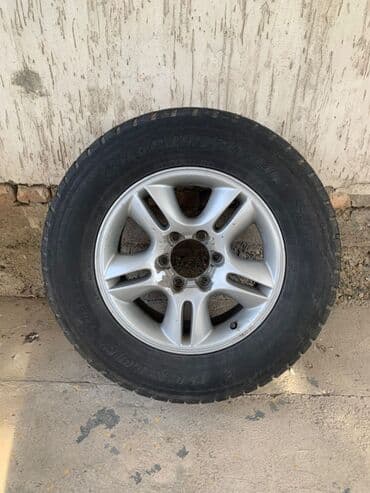 Колеса в сборе 265 / 65 / R 17, Лето, Б/у, 1 шт, Внедорожные (АТ/МТ), Литые, отверстий - 6