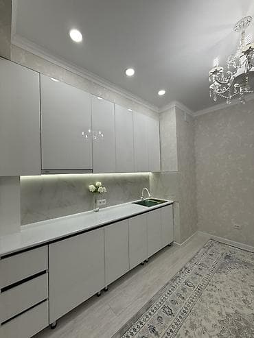 Полки, стеллажи: Кухонный гарнитур, цвет - Белый — 5