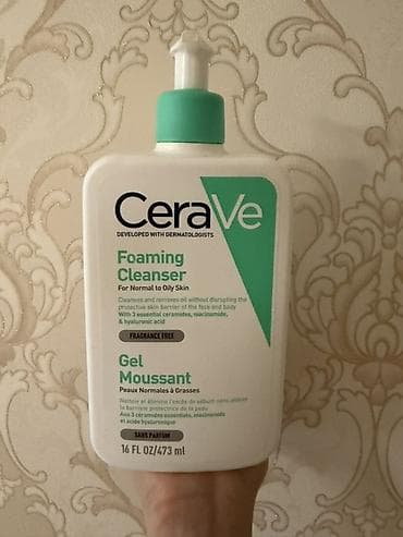 CeraVe Foaming Cleanser — пенящееся средство для умывания для