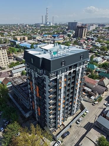 квртира: 2 комнаты, 77 м², Элитка, 10 этаж, Готовая ПСО (под самоотделку) — 1