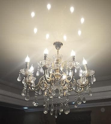 светильники для кухонной мебели: Классическая потолочная люстра — 2