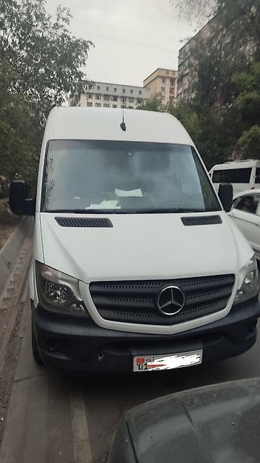 спринтер низкий крыша: Mercedes-Benz Sprinter (короткая база, /высокая крыша), белый фургон — 9