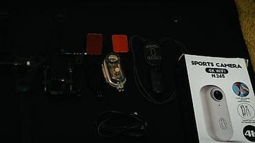 микро видеокамера: Экшн‑камера 4K Wi‑Fi H.265 с комплектом креплений кеми бар Основные — 1