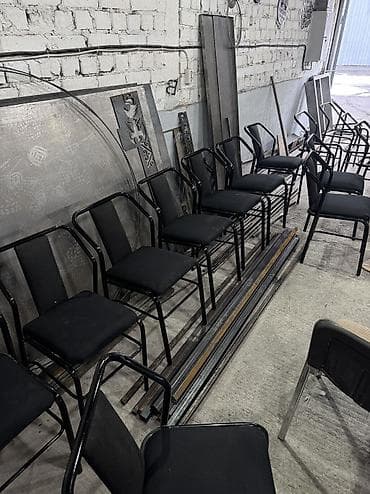 блярдный столь: Комплект парты и стула, цвет - Черный — 3