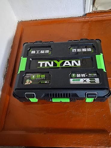 ac adapter: Аккумуляторный набор электроинструментов TNYAN (21V, Li‑ion) в кейсе — 2