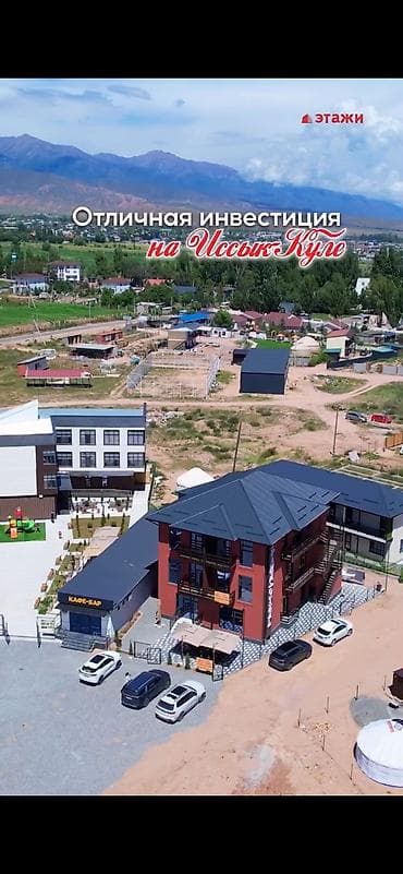 номера в иссык куле: 2 комнаты, 35 м², Индивидуалка, Индивидуалка, 3 этаж, Евроремонт — 3