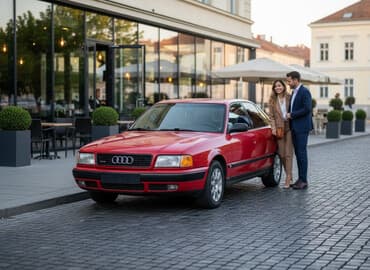Audi 100: 1993 г., 2 л, Механика, Бензин, Седан