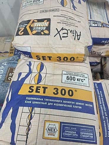 Плиточный клей: Alinex SET 300, Для кафеля, Влагостойский — 2