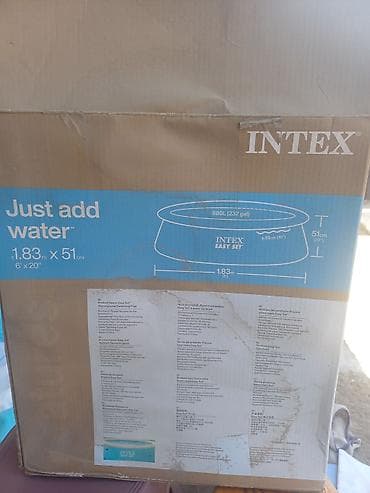 Детский надувной бассейн фирмы INTEX at lalafo.kg Детский надувной бассейн фирмы INTEX