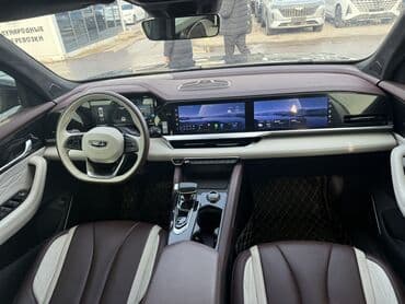 купить кожаные сиденья для авто бу: Geely Monjaro: 2023 г., 2 л, Автомат, Бензин, Кроссовер — 5