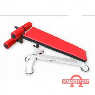 тренажер универсальный для дома: Скамья для пресса Марка: Amazing Рама Толстая сталь Обивка — 1