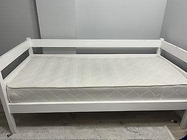 Дом и сад: Односпальная кровать, С матрасом, длина - 195 см — 1