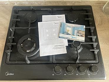Кухонные плиты и варочные поверхности: Midea, Газовая, Механическое, Встраиваемая — 1