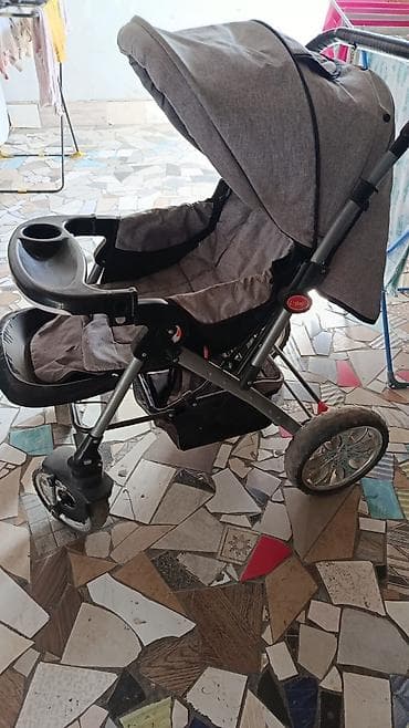 коляски luxmom: Прогулочная коляска NEW LUX (черная) - Легкая складная рама с — 6
