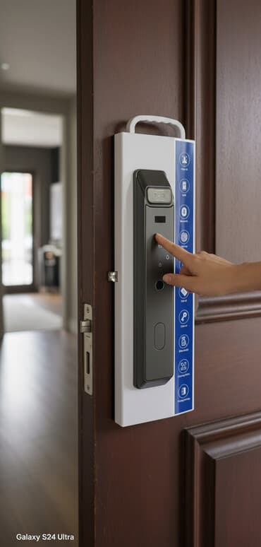 Умный дверной замок с многофакторным доступом Функции и способы