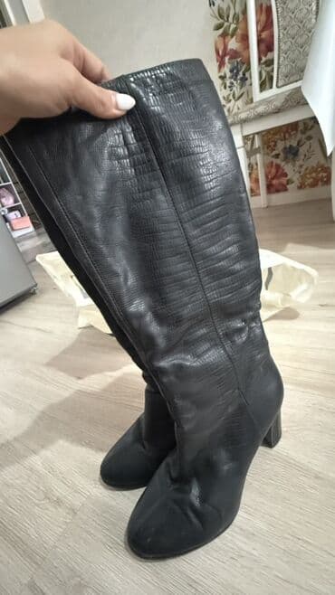 сапоги зимние speci all class эва: Женские высокие сапоги S’coo - Цвет: черный - Материал верха — 1