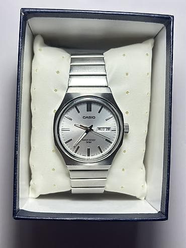 Классические часы часы, Casio, Япония, Водонепроницаемые, Унисекс