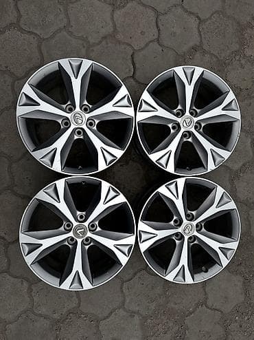 01: Литые Диски R 18 Lexus, Комплект, отверстий - 5, Б/у — 3