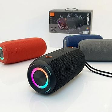 🔊 Мощная Bluetooth-колонка BOOMS630 с RGB-подсветкой 🔥 Стильная и