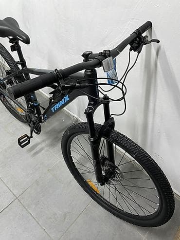 Велосипеды: Горный велосипед Trinx M007 Pro - Рама: алюминиевая, геометрия — 4