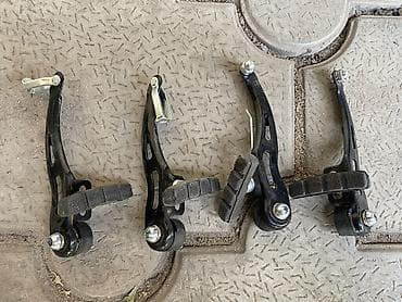 Велозапчасти: V-brake тормоза для велосипеда — комплект из 4 тормозных рычагов (на — 1