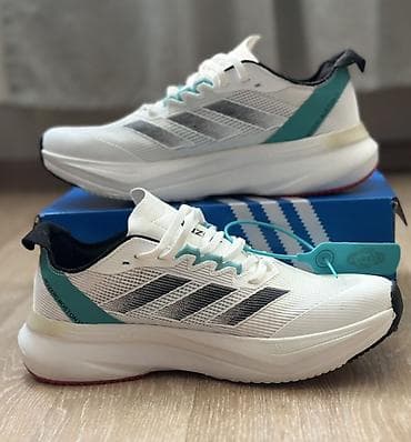 adizero: Мужские кроссовки, 42, 41.5, Adidas, Новый, цвет - Белый — 1