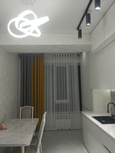 2 ком кв в бишкеке: 2 комнаты, 62 м², Элитка, 6 этаж, Дизайнерский ремонт — 4