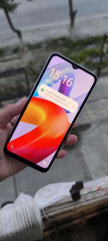 Redmi, Redmi A2 Plus, Б/у, 64 ГБ, цвет - Голубой, 2 SIM — 2