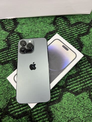 айфон 14 про копия: IPhone 14 Pro Max, Б/у, 256 ГБ, Черный, Коробка, Чехол, 100 % — 1