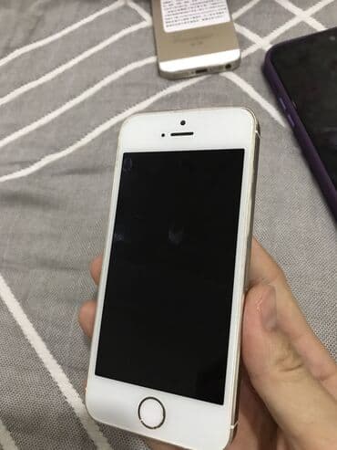айпад 5 поколения: IPhone 5s, Б/у, 16 ГБ, Золотой, Кабель, 80 % — 5