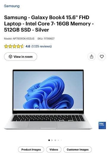 Ультрабук, Новый, Intel Core Ultra 7 — 1