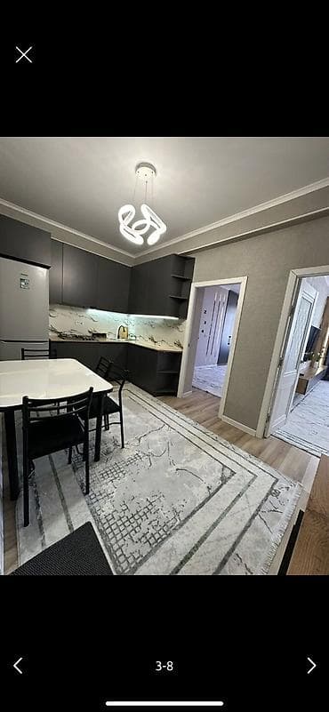 сдам 2 комнатную квартиру на длительный срок рядом джал бишкек: 2 комнаты, Без подселения, С мебелью полностью — 3