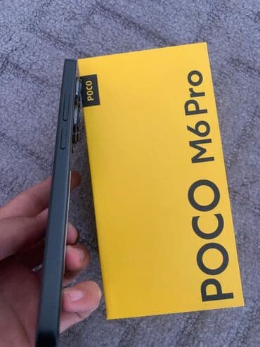 телефоны poko: Poco M6 Pro, Жаңы, 256 ГБ, түсү - Кара, 2 SIM — 3