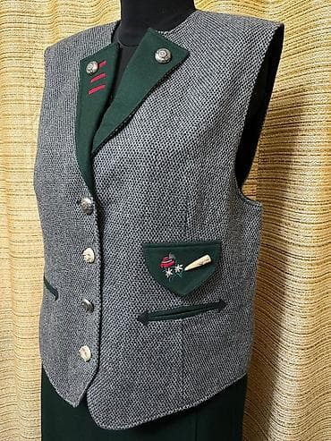 Джинсы: Женский комплект в шотландскую клетку (красно‑черная гамма) из трех — 9