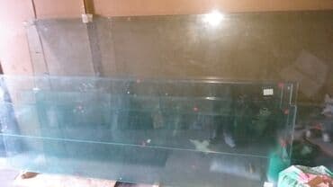 стеклянные столешницы: Калленые стекла 10мм. 2910×735 2шт 3425×340 1шт 3315×630 2шт — 1