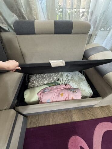 кровать трансформер 7 в 1: Угловой диван, C подушками — 10