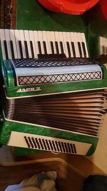 Спорт жана хобби: Аккордеон Jadran Z (Ядран Z), зелёный перламутровый корпус. - — 3