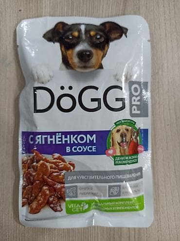 барани: DÖGG PRO — влажный корм для собак, с ягнёнком в соусе (пауч). - — 1