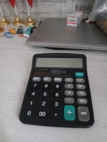 пачка бумаги а4: Калькулятор настольный CATICS DC‑837 - Дисплей: 12-разрядный, крупные — 1