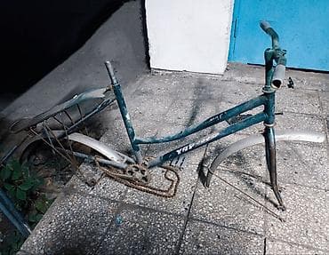 rb 26: Городской велосипед (рама и комплектующие для восстановления) - под — 1