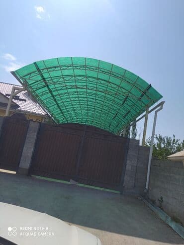 строительство домов из металлоконструкций: Сварка | Ворота, Навесы Высотные работы — 14