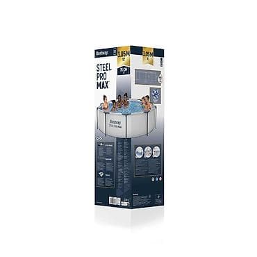 Каркасный бассейн Steel Pro Max 305х76см, 4678л Чаша выполнена из — 4