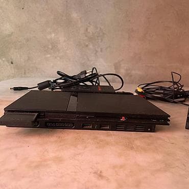 playstation 2 диск: Игровая консоль Sony PlayStation 2 Slim (PS2 Slim) — комплект — 3