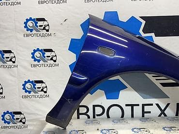 7a fe: Крыло Переднее правое Mitsubishi, 2001 г., Б/у, Оригинал — 6