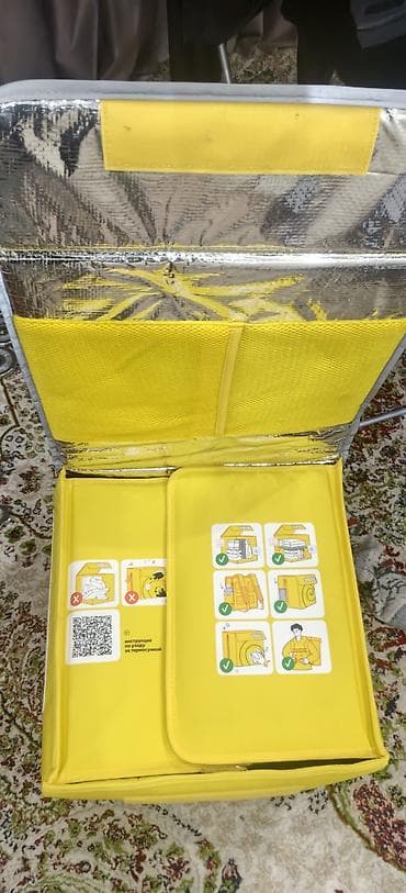 Очки: Термосумка для курьера в идеальном состоянии, отдам за 2200 сом — 2