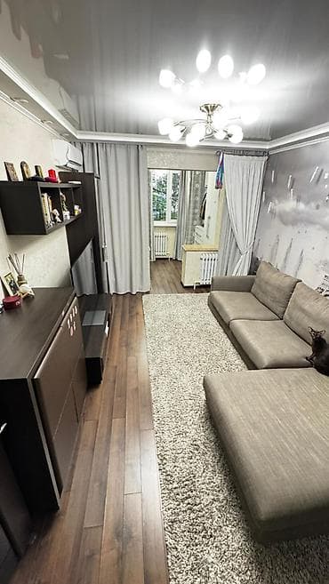 квартира 5 мкр: 2 комнаты, 44 м², 104 серия, 1 этаж, Евроремонт — 9